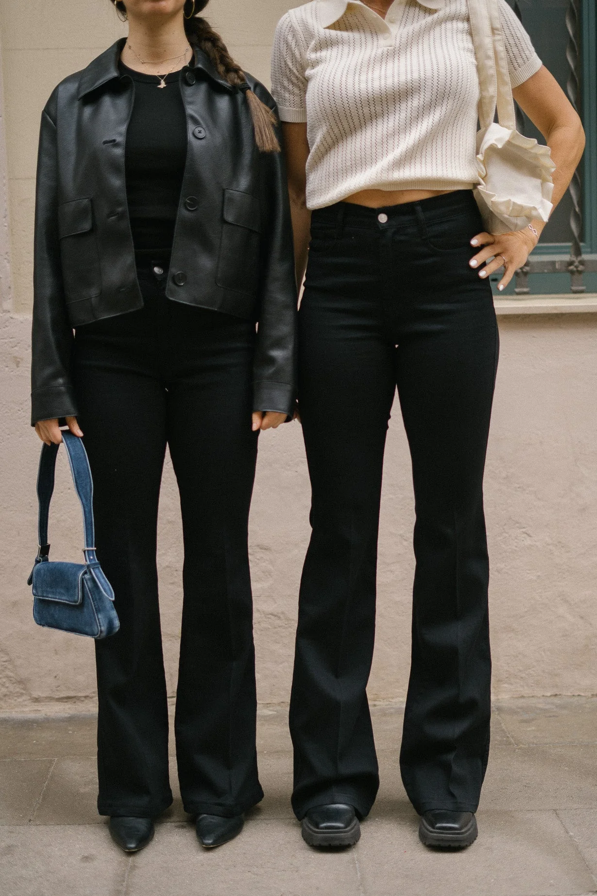 70'S FLARE TALL HIGH RISE - BLACK - Image 8