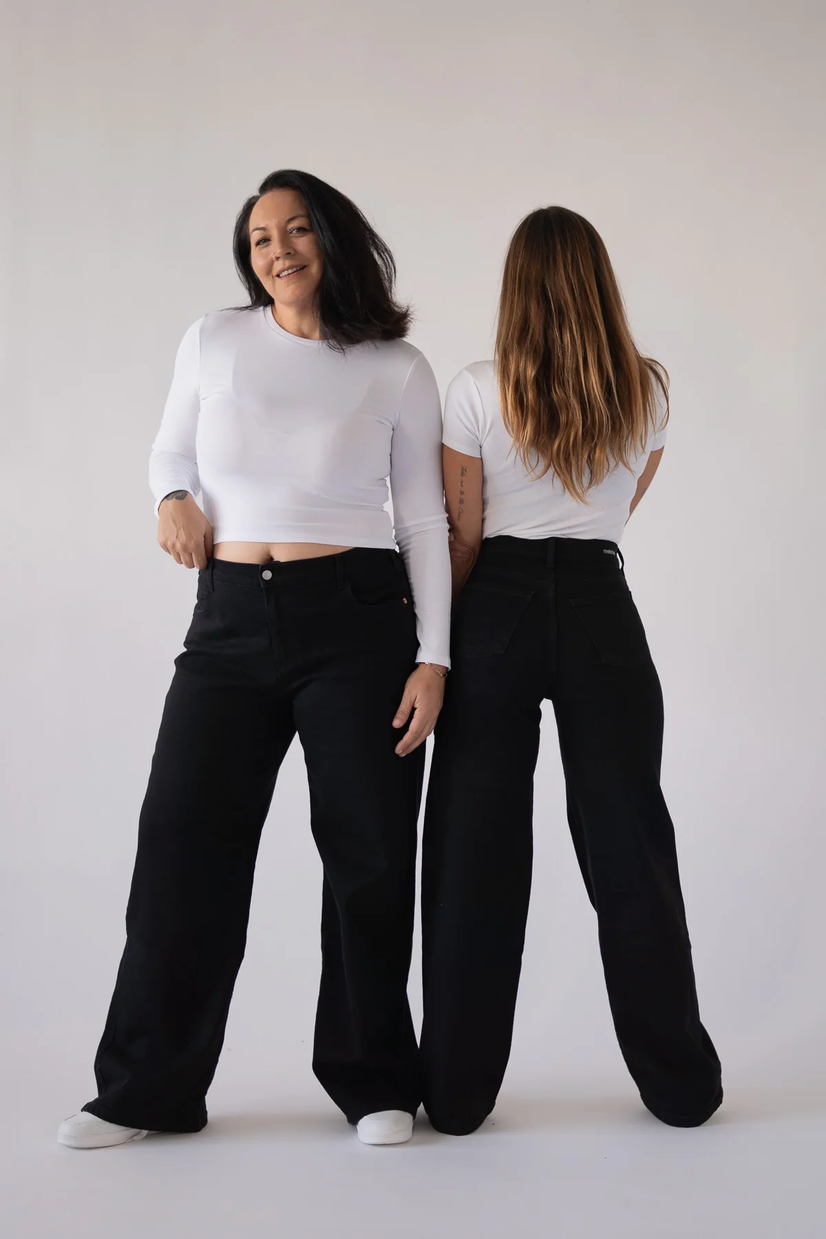 BAGGY HIGH RISE - BLACK - Image 3