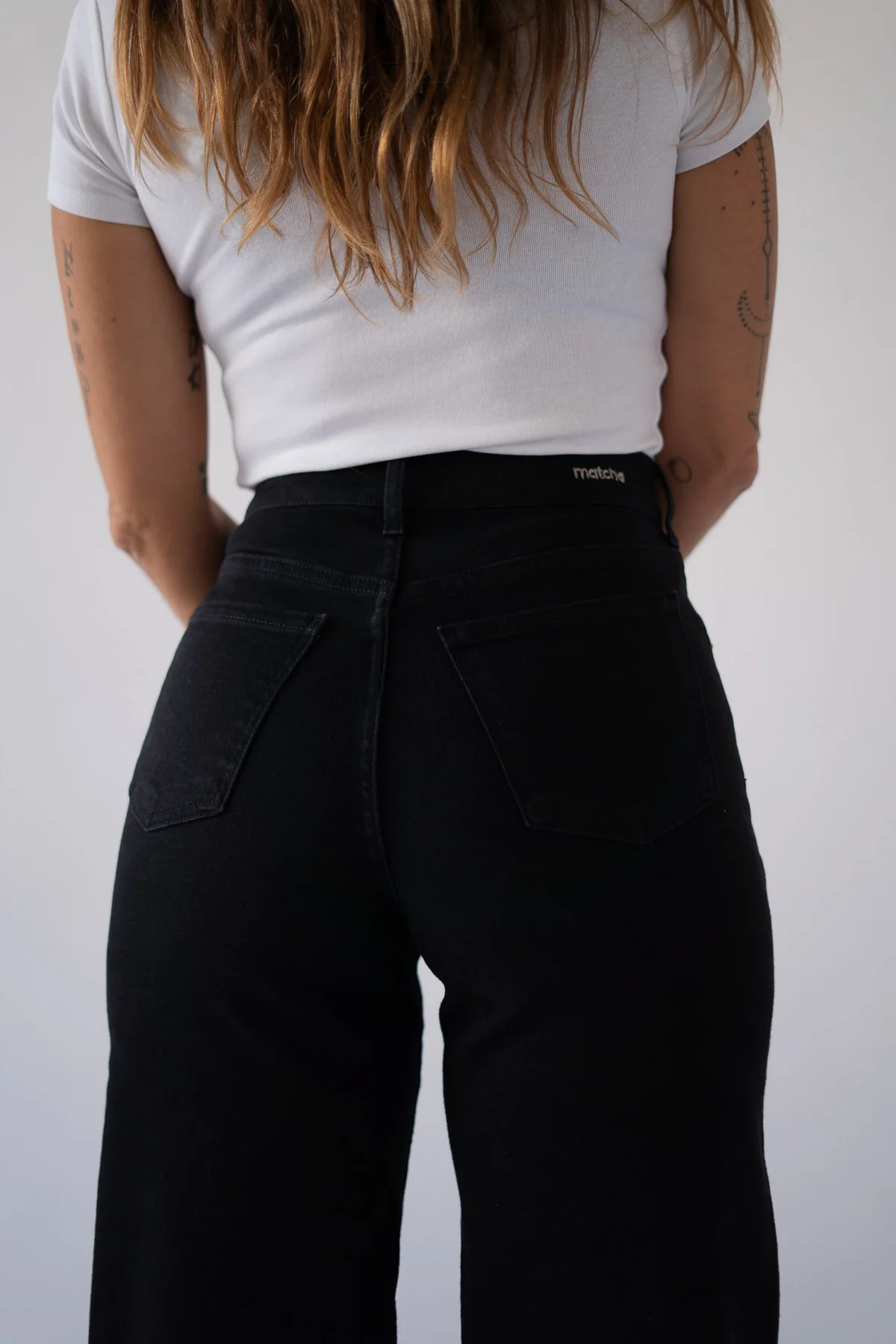BAGGY HIGH RISE - BLACK - Image 5