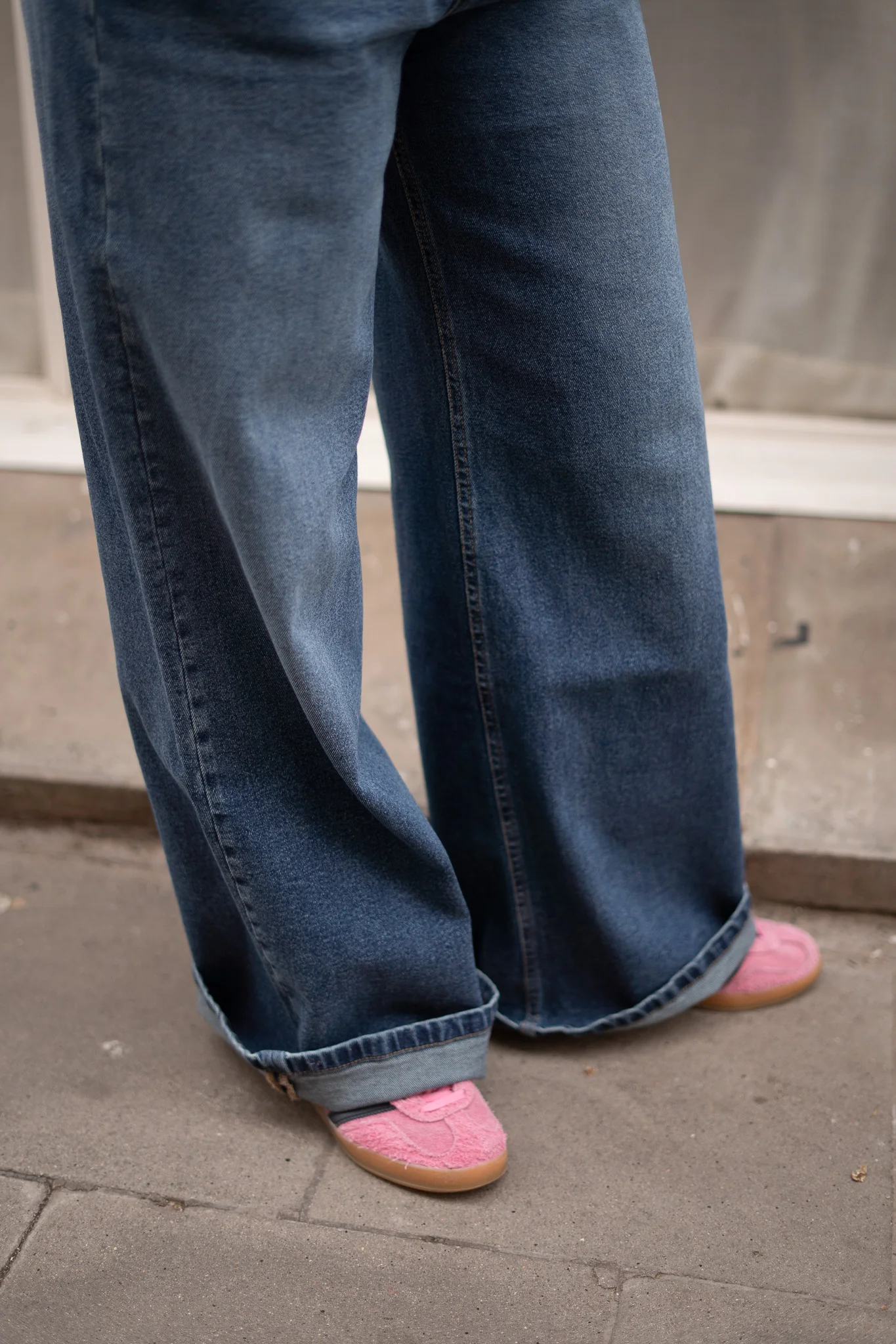 BAGGY HIGH RISE - DARK BLUE - Image 4