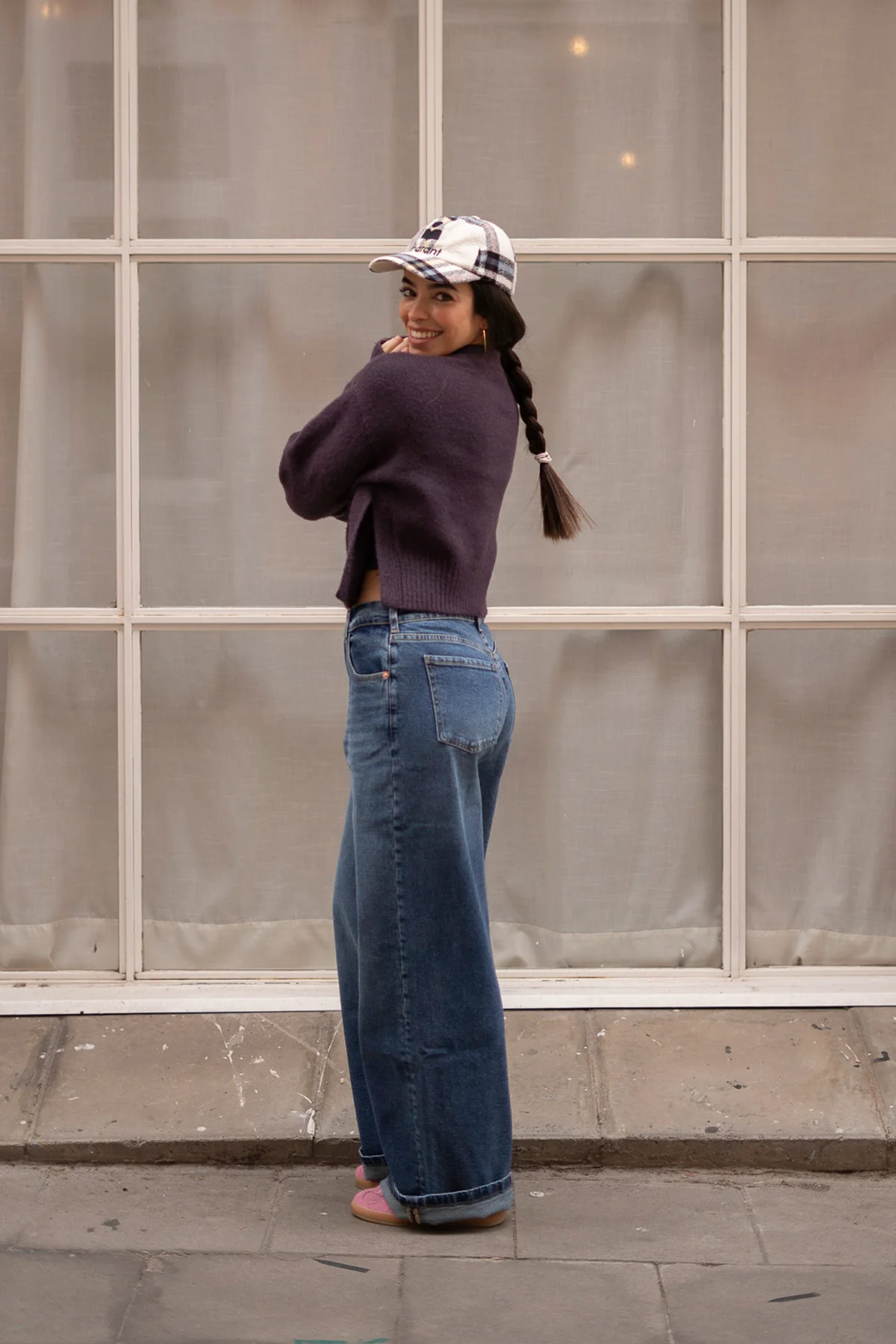 BAGGY HIGH RISE - DARK BLUE - Image 6