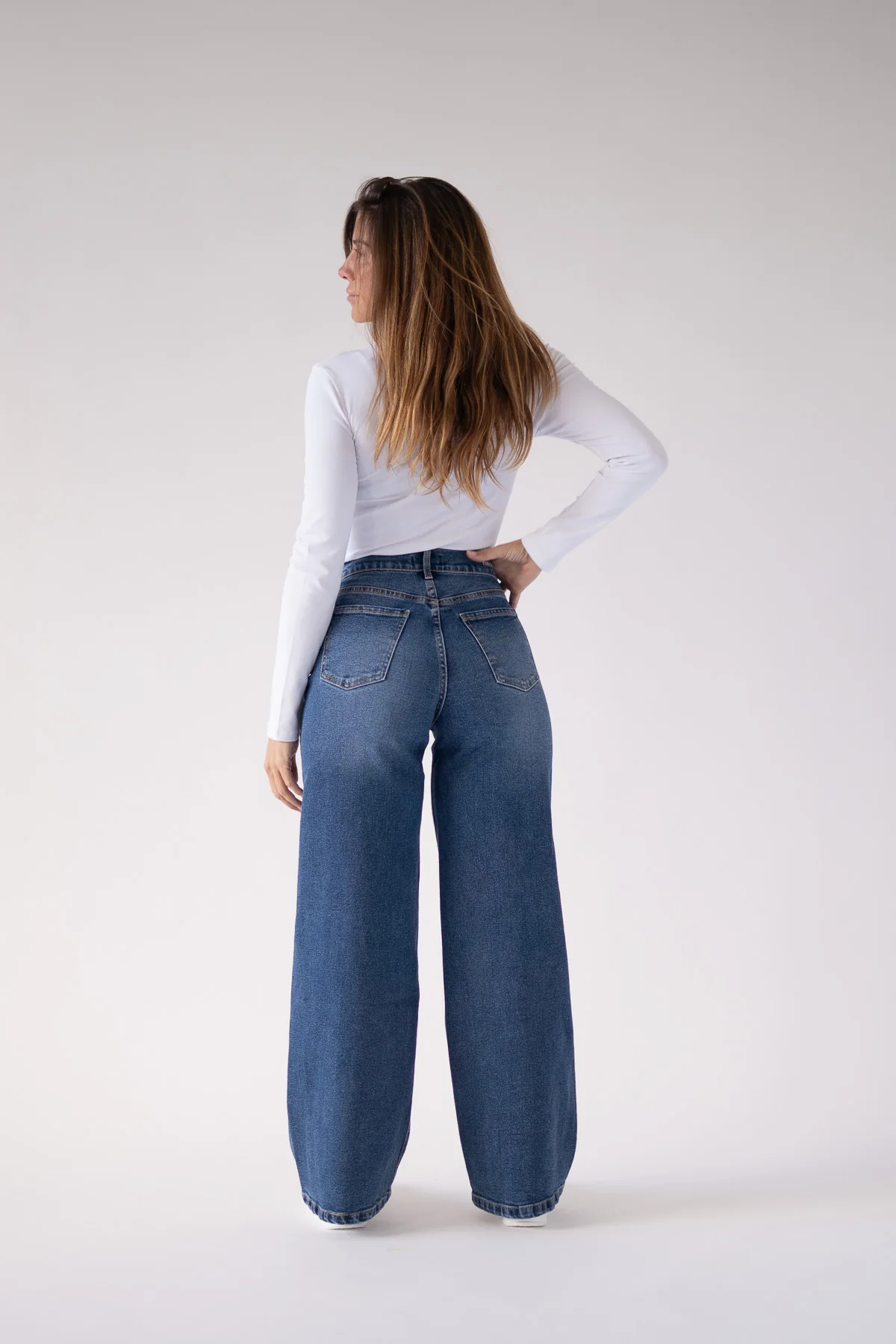 BAGGY HIGH RISE - DARK BLUE - Image 7