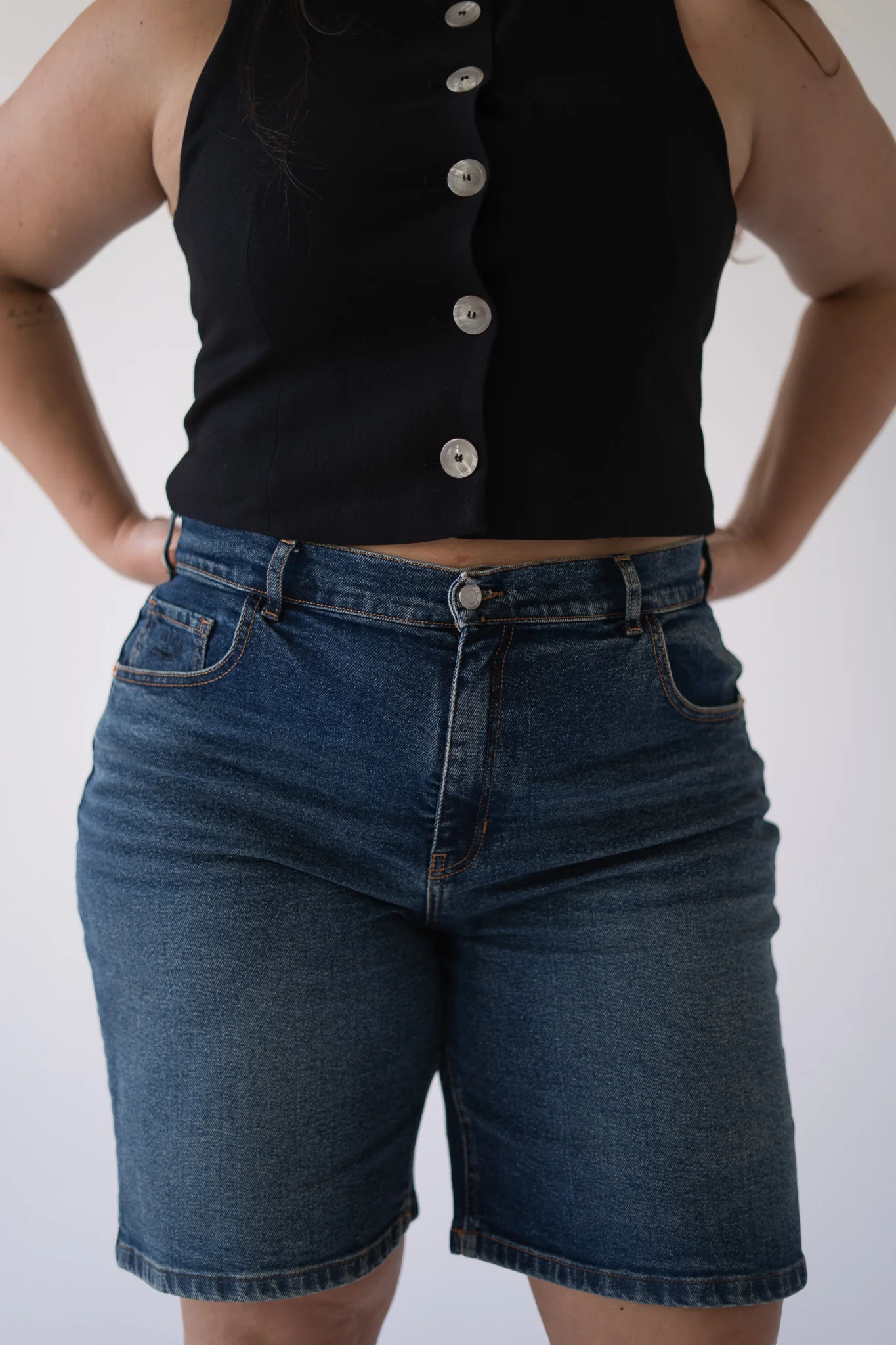 BAGGY SHORTS - DARK BLUE - Image 4