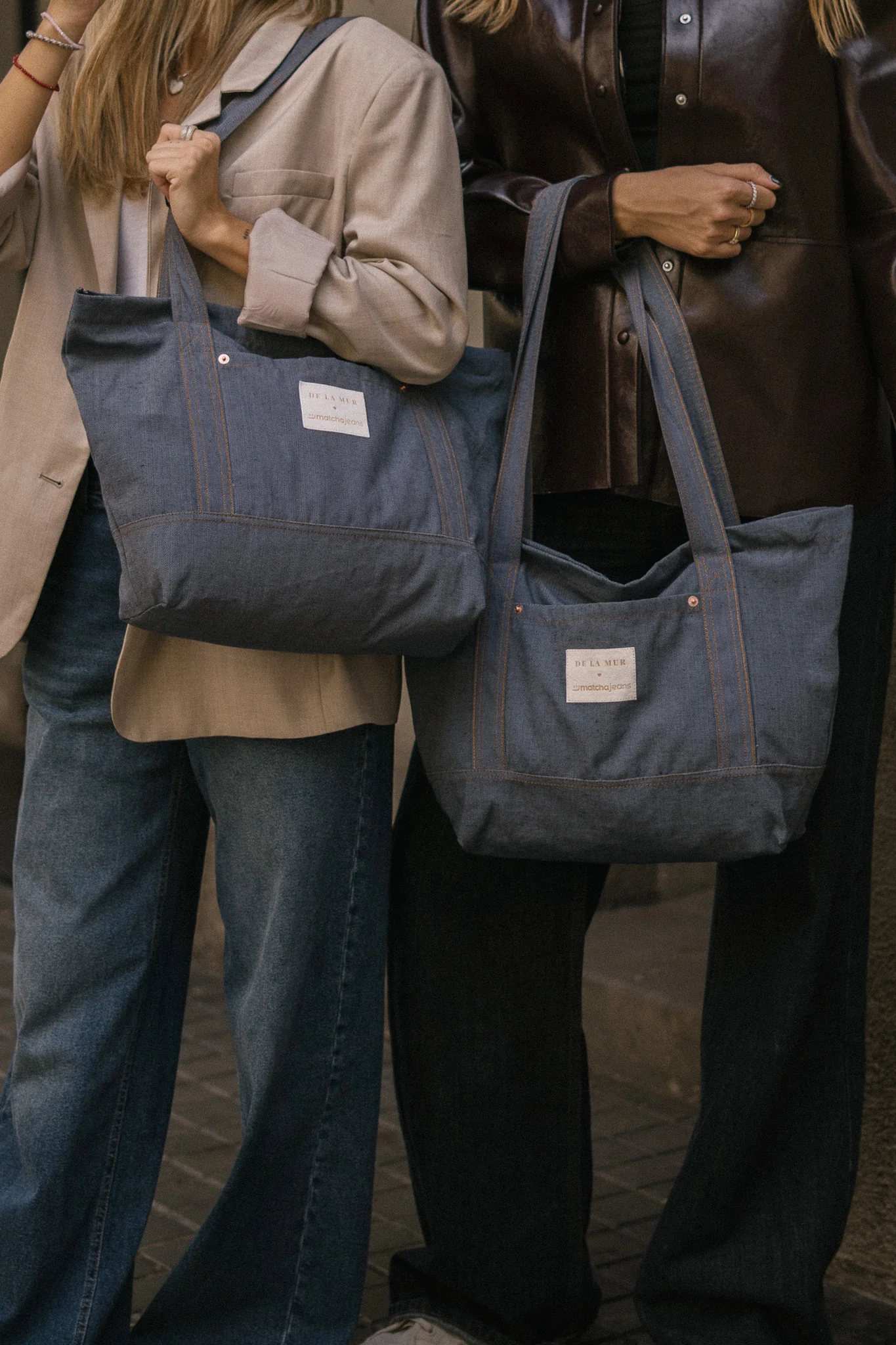 BOLSA SHOPPER DENIM De La Mur x Matcha Jeans - Image 6