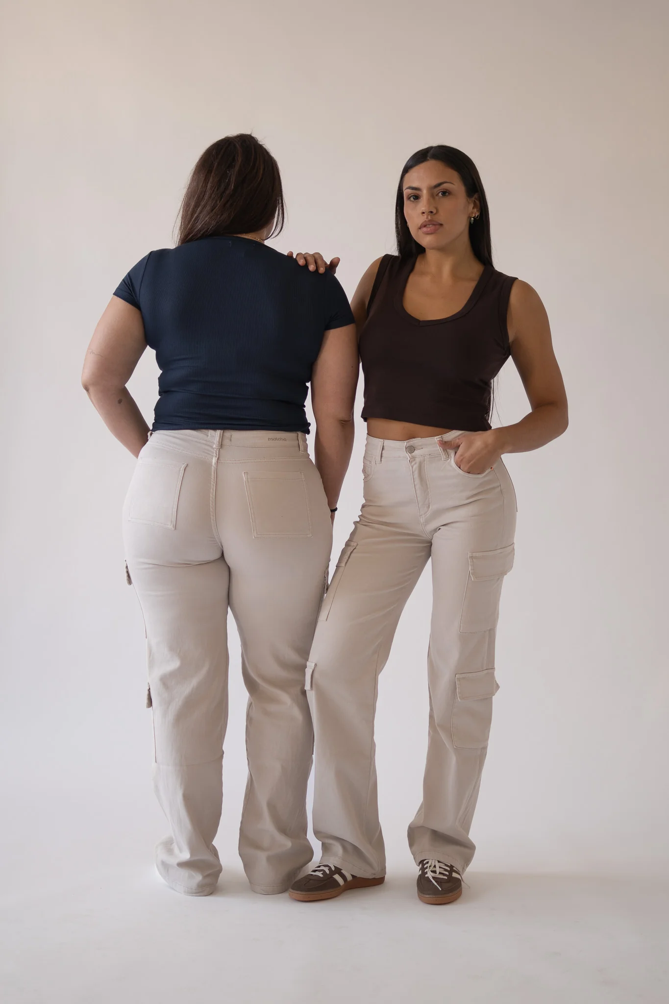 CARGO HIGH RISE - BEIGE - Image 9