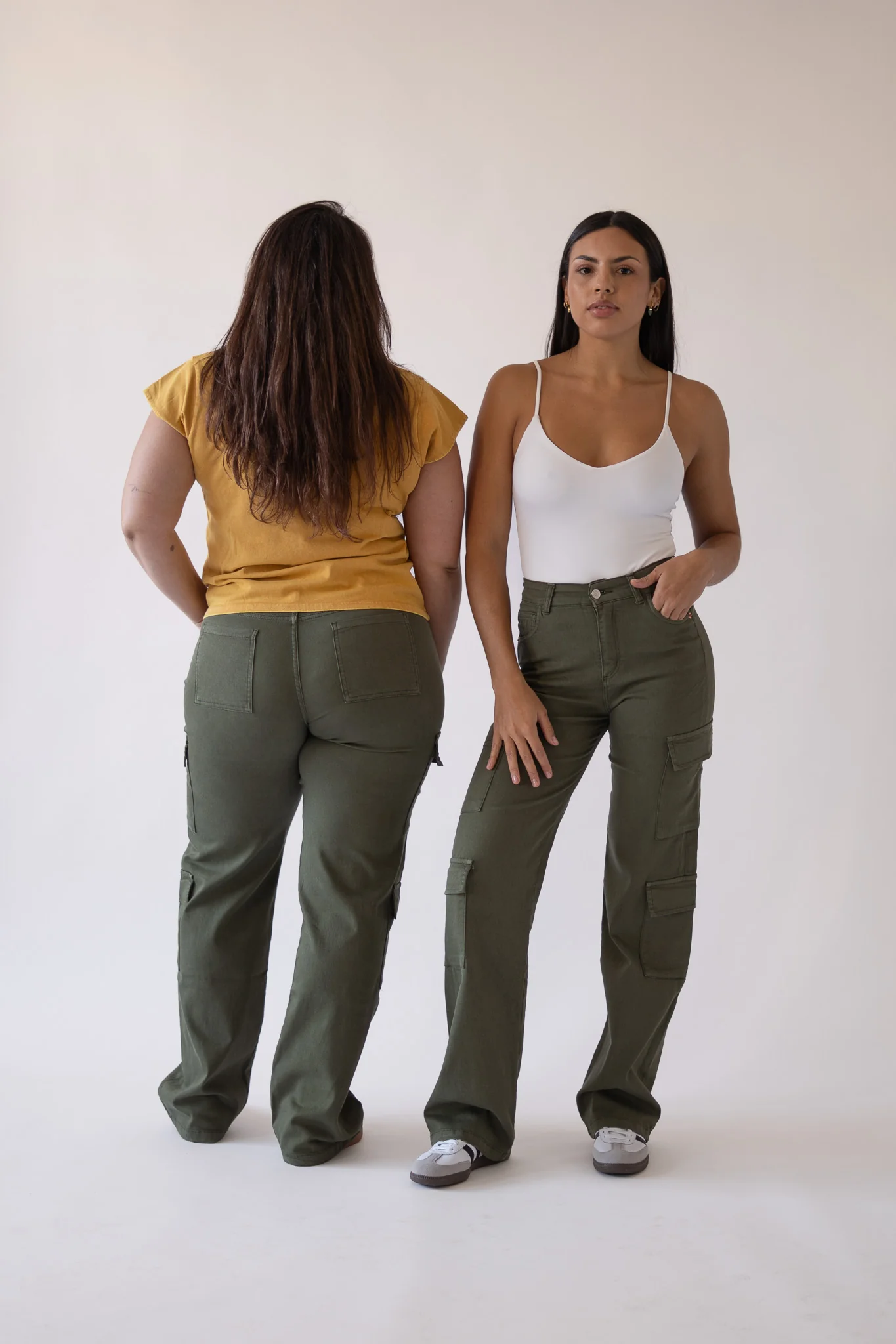 CARGO HIGH RISE - KHAKI - Image 3