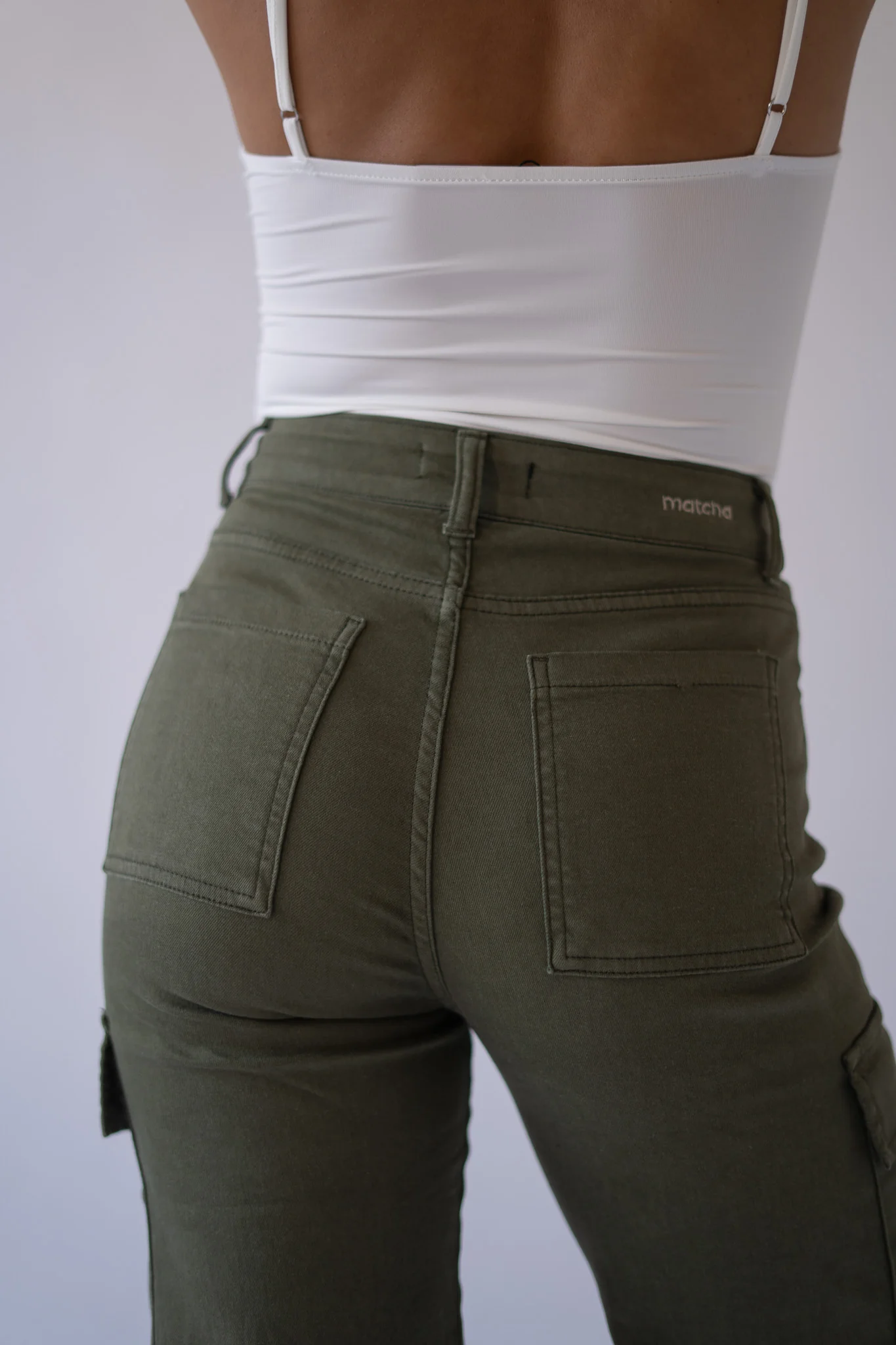 CARGO HIGH RISE - KHAKI - Image 6