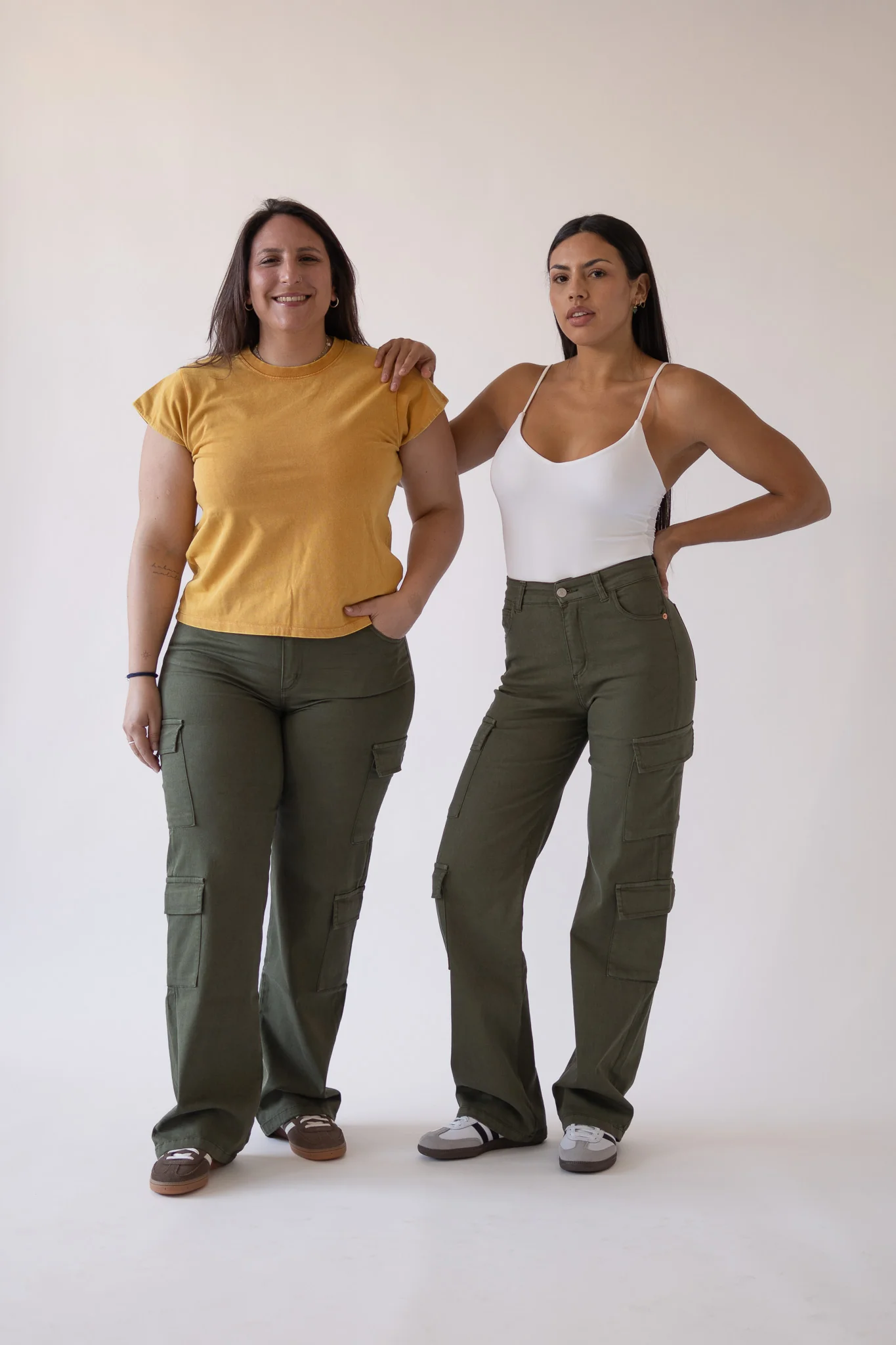 CARGO HIGH RISE - KHAKI - Image 9