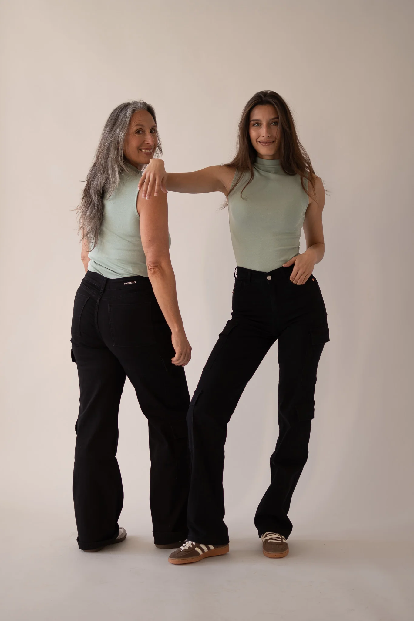 CARGO TALL HIGH RISE - BLACK - Image 3