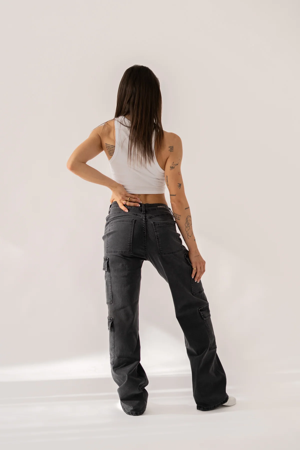 CARGO HIGH RISE - GREY - Image 6