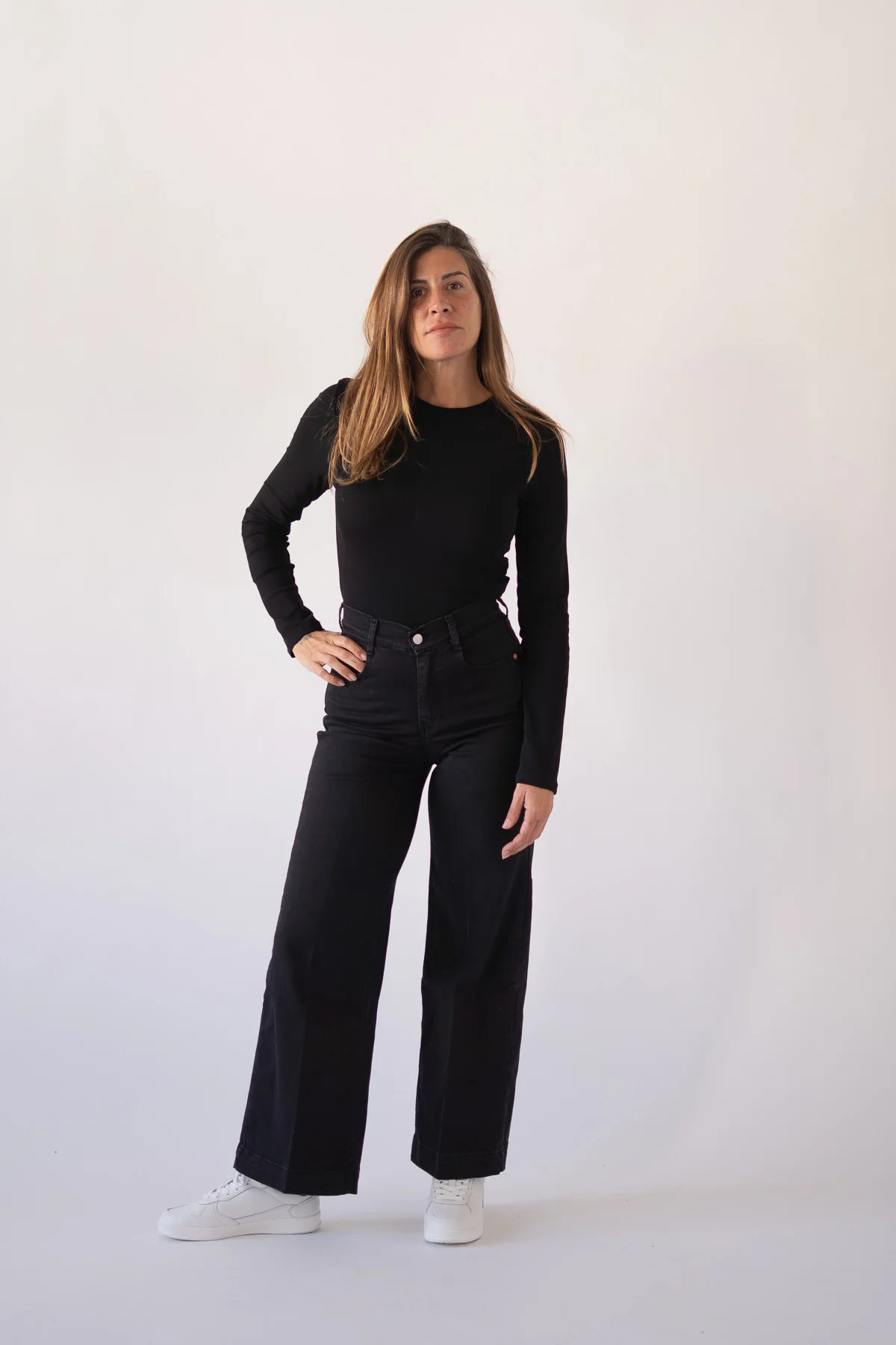 CULOTTE HIGH RISE - BLACK