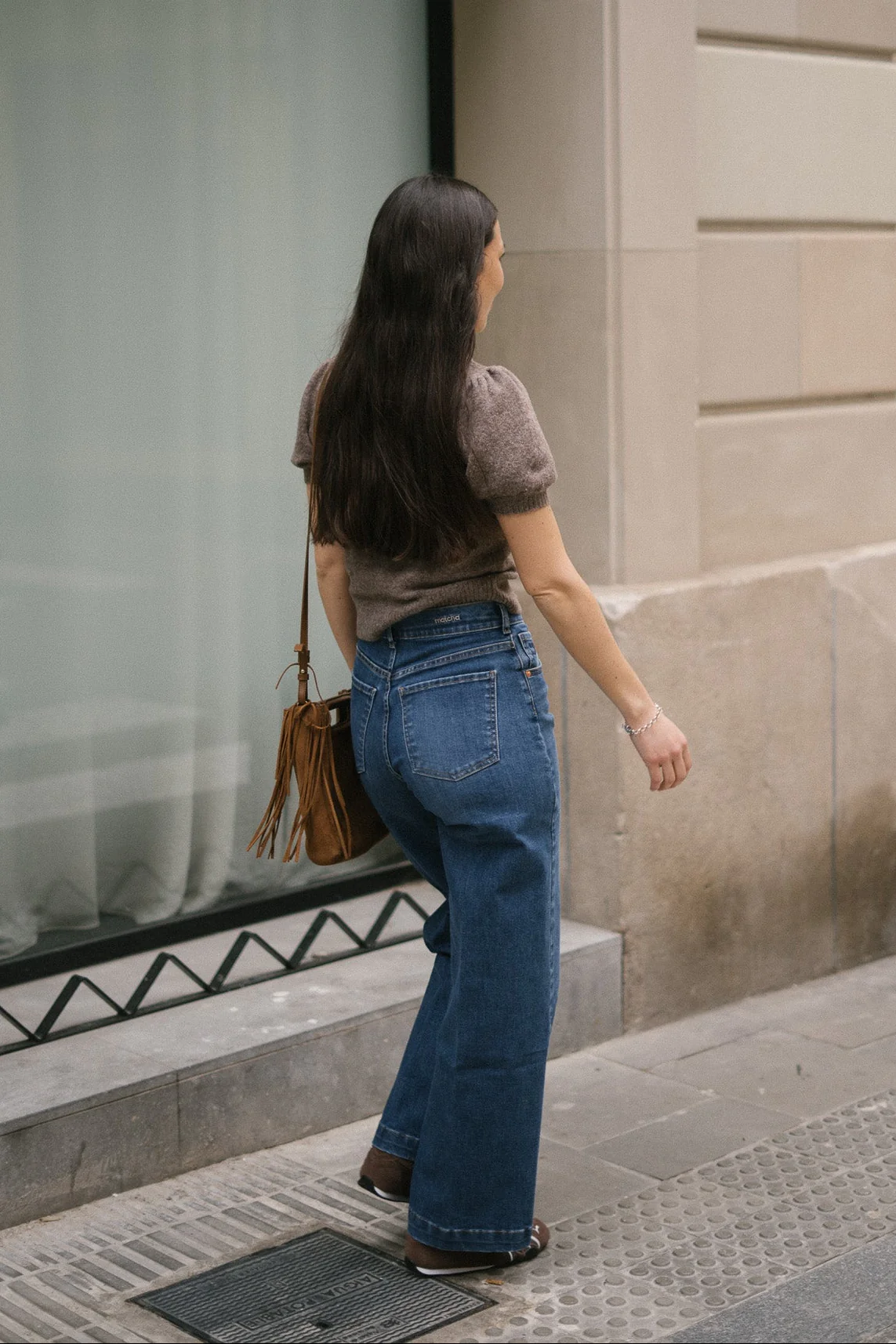 CULOTTE HIGH RISE - BLUE - Image 3