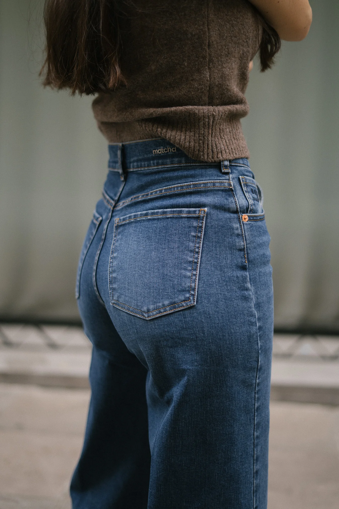 CULOTTE HIGH RISE - BLUE - Image 5