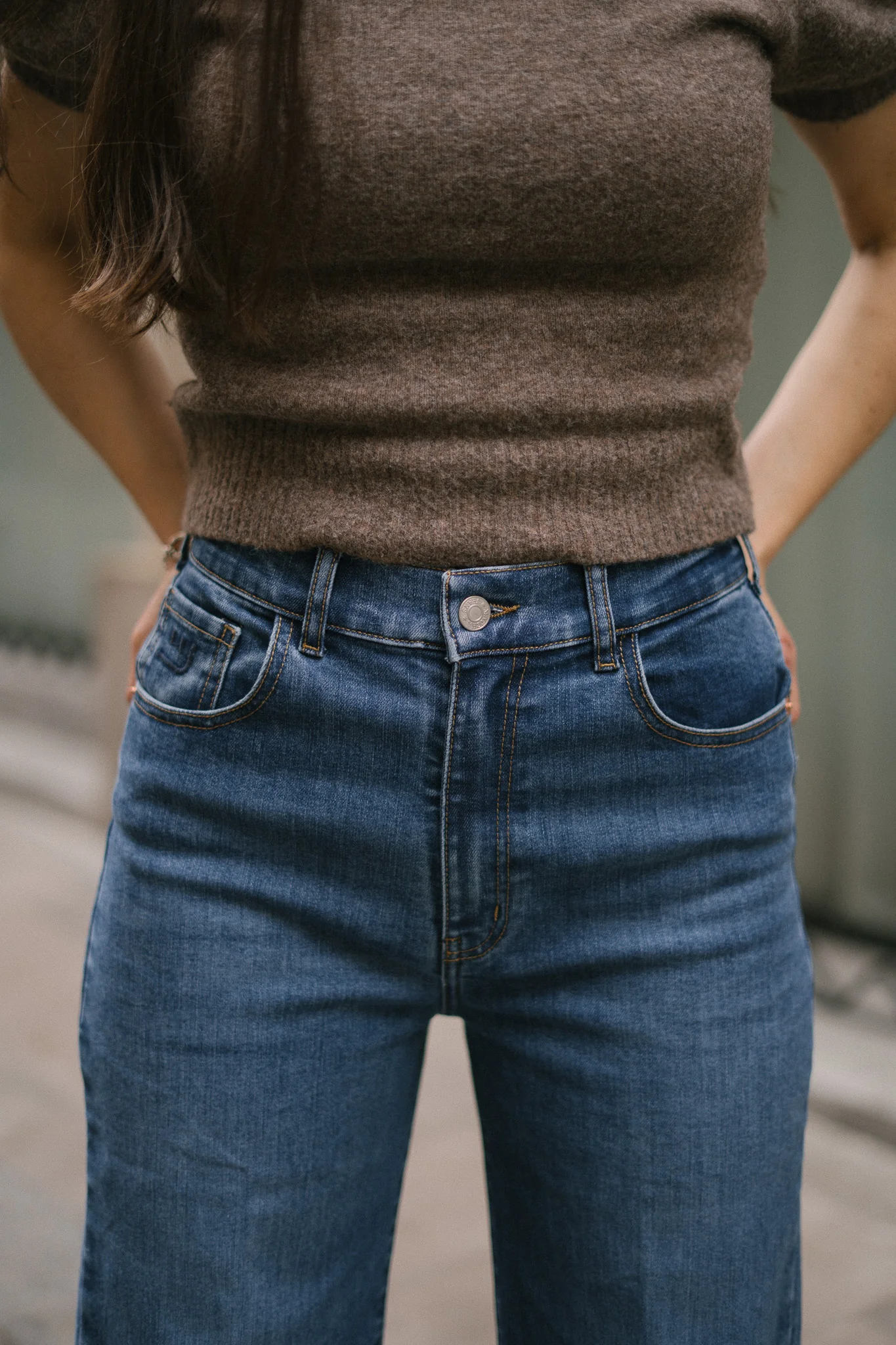 CULOTTE HIGH RISE - BLUE - Image 8