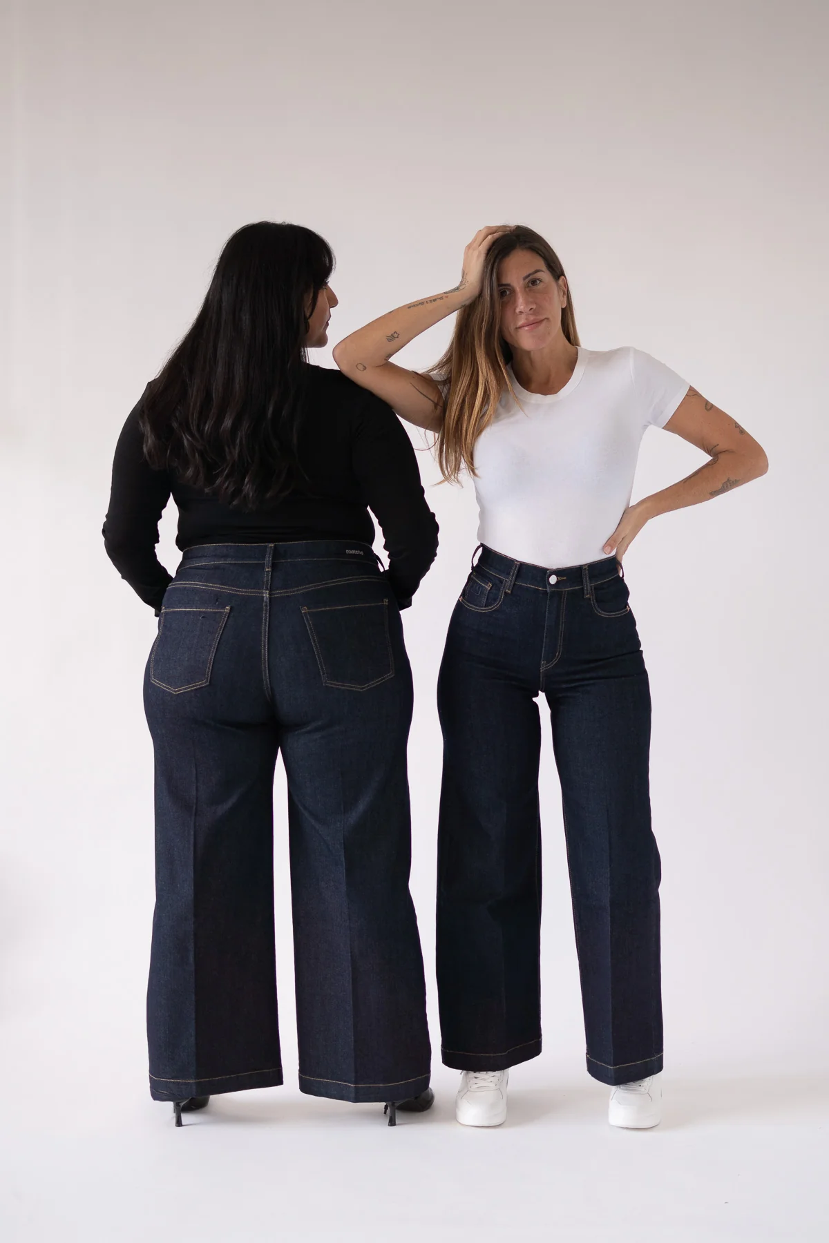 CULOTTE HIGH RISE - RAW DENIM - Image 3