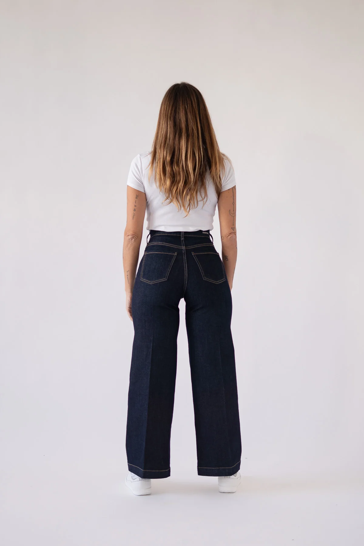 CULOTTE HIGH RISE - RAW DENIM - Image 4