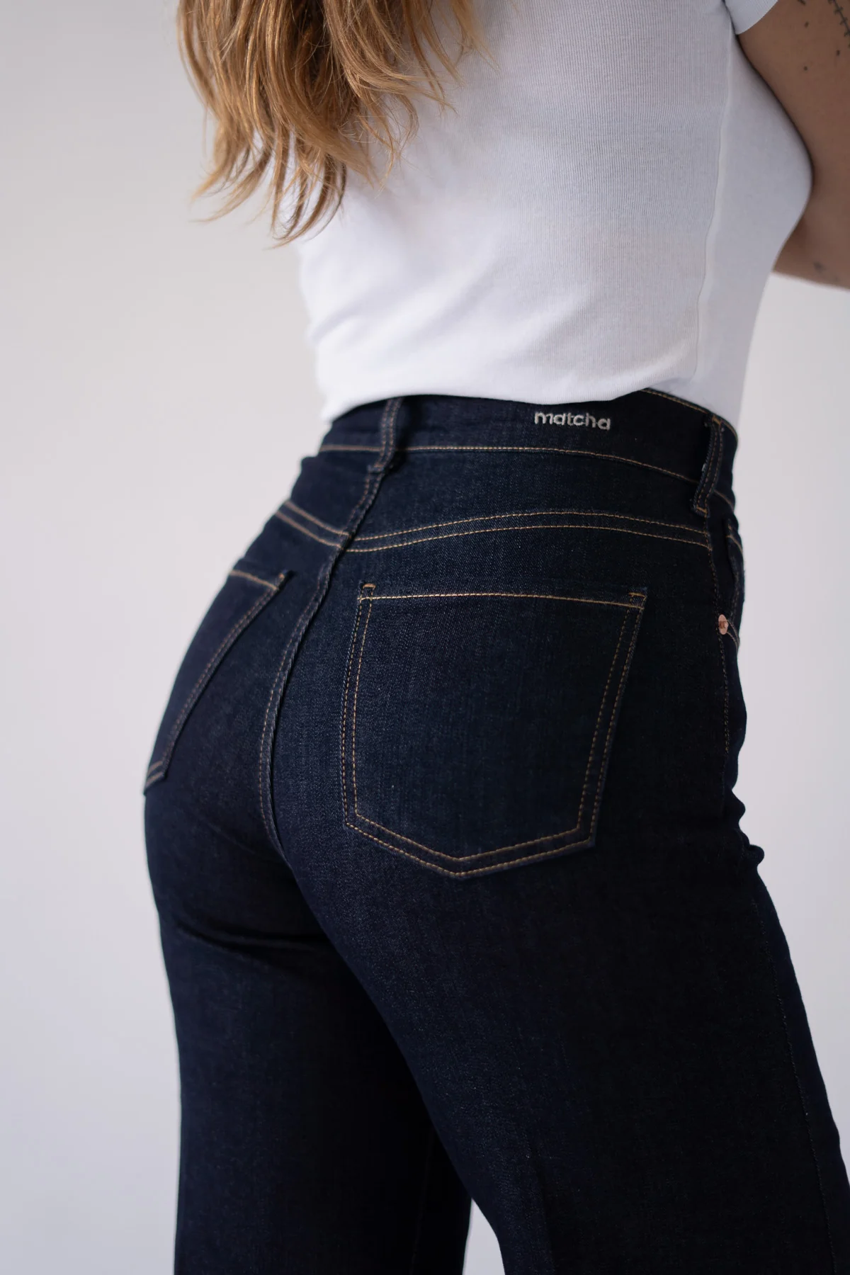 CULOTTE HIGH RISE - RAW DENIM - Image 5