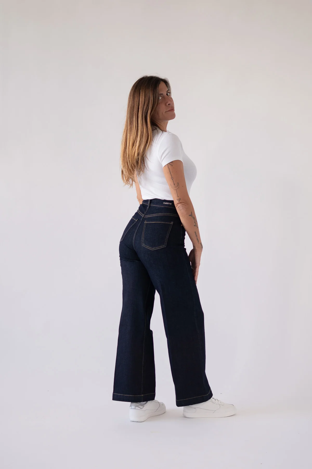 CULOTTE HIGH RISE - RAW DENIM - Image 7