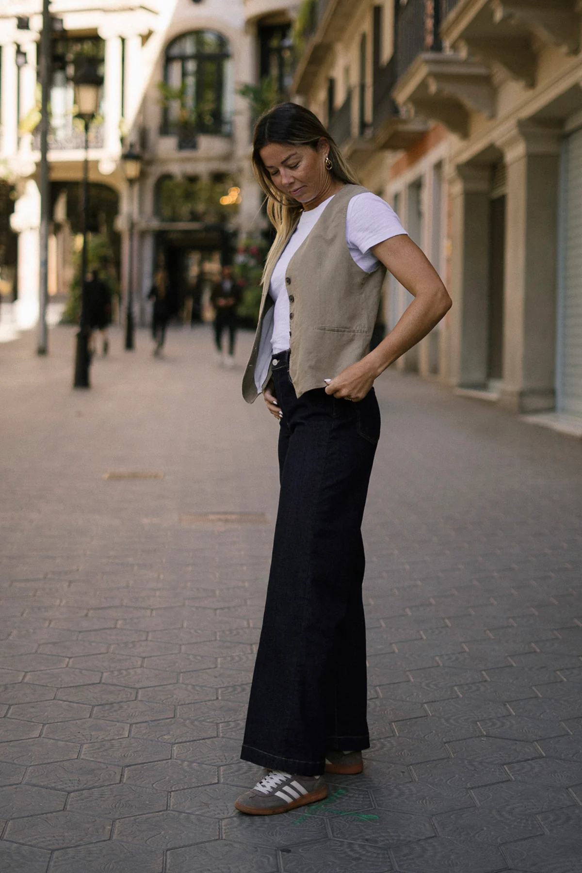 CULOTTE TALL HIGH RISE - RAW DENIM - Image 3