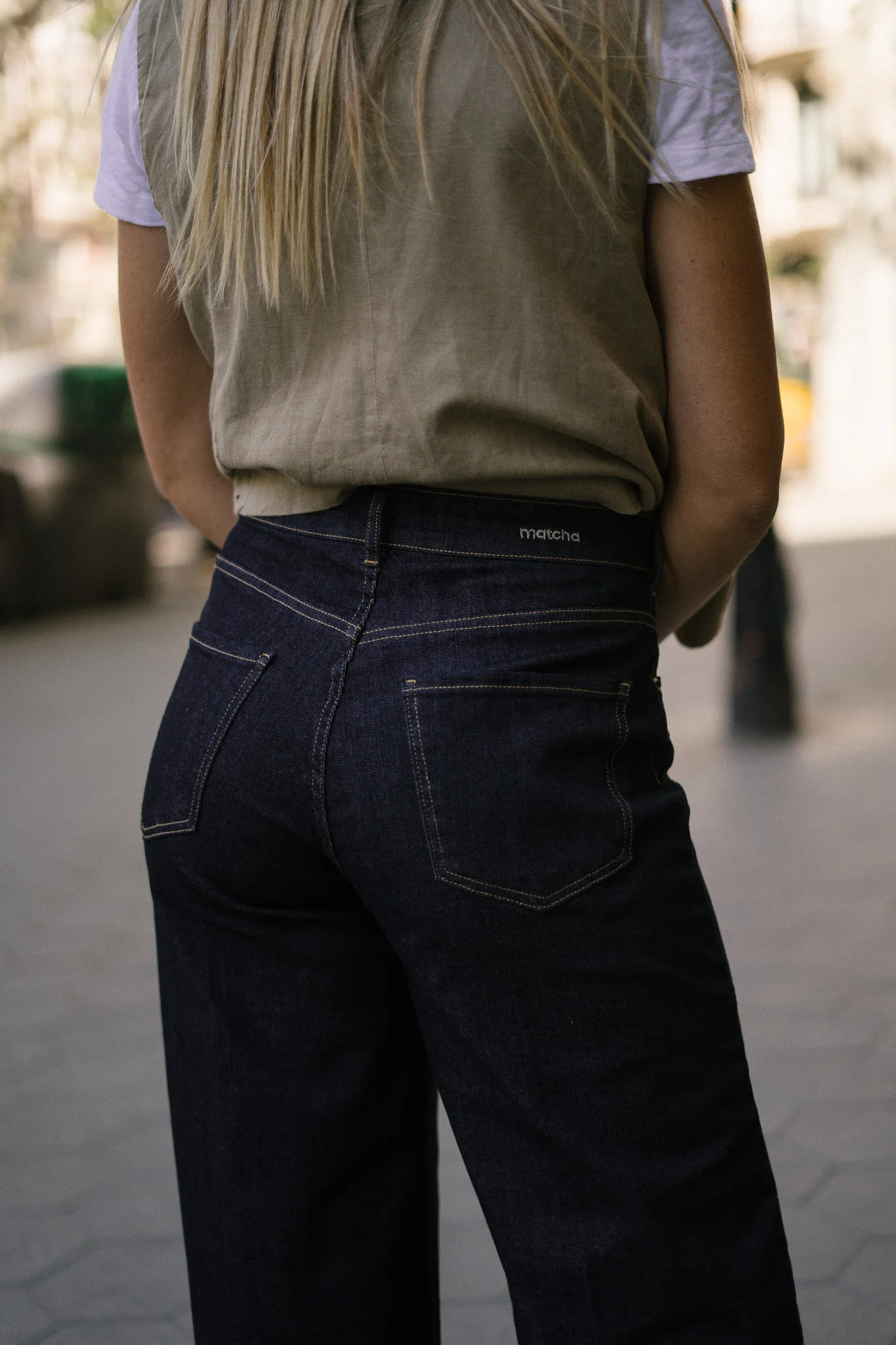 CULOTTE TALL HIGH RISE - RAW DENIM - Image 5