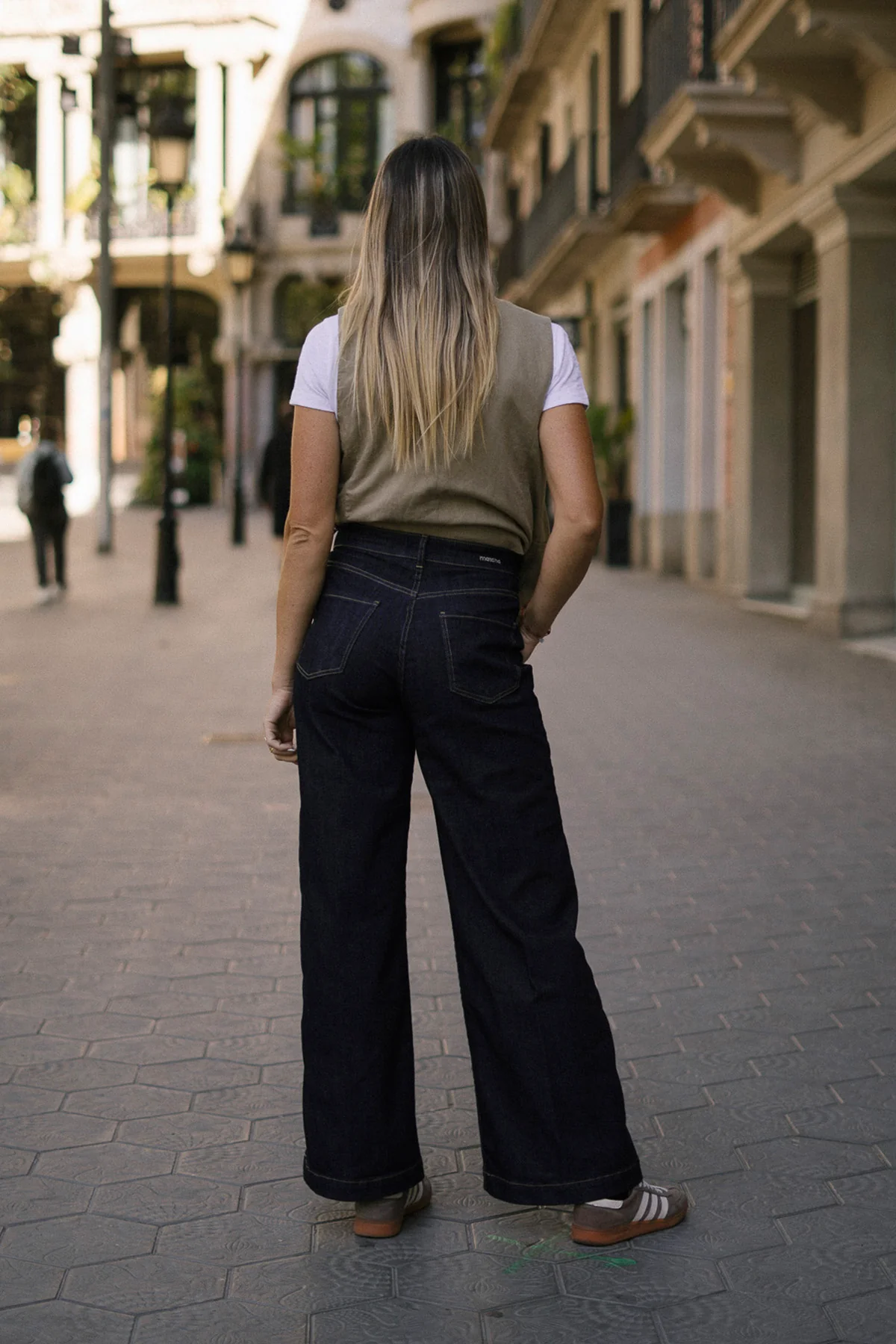 CULOTTE TALL HIGH RISE - RAW DENIM - Image 6