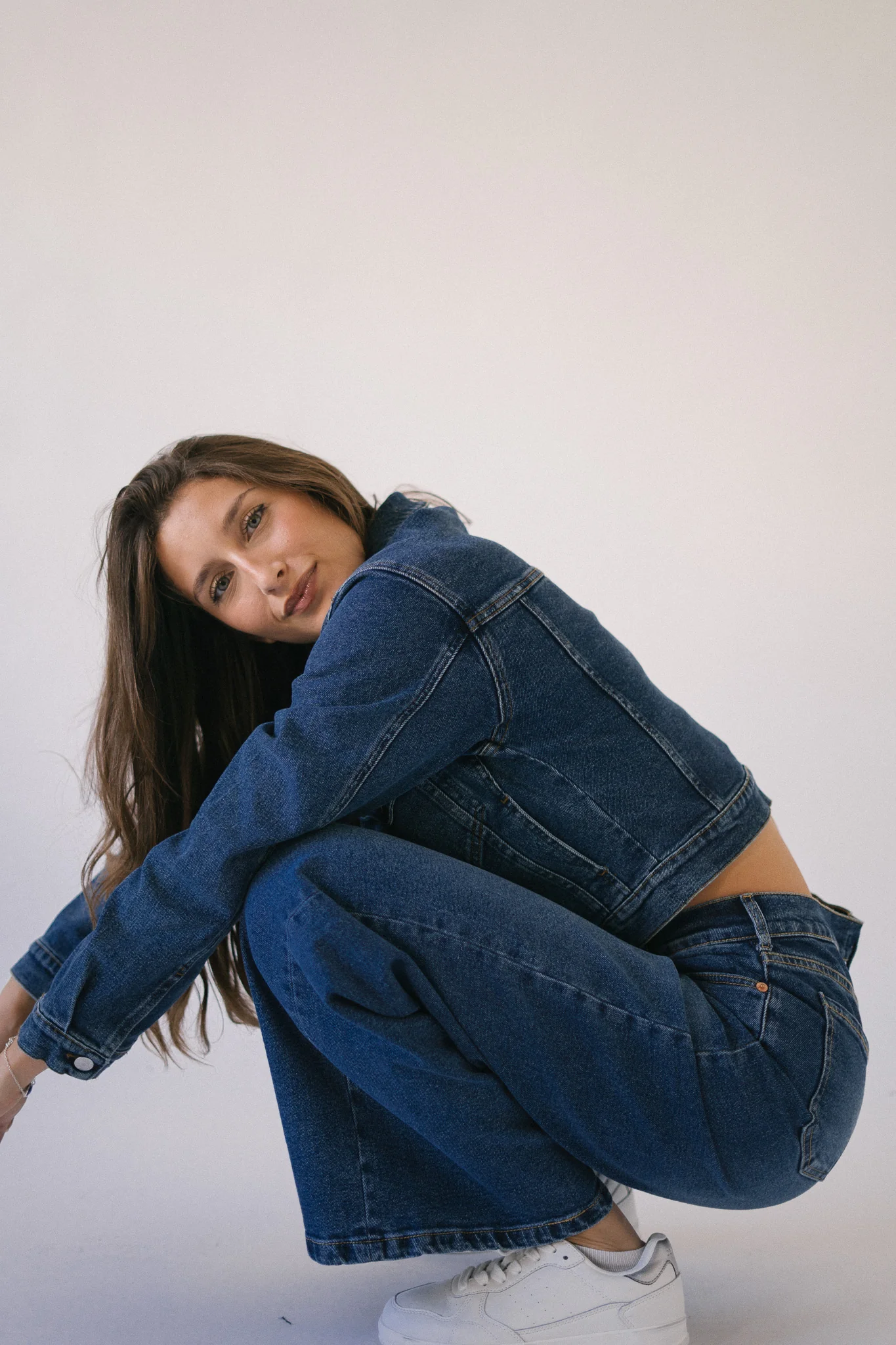 DENIM JACKET - DARK BLUE - Image 4