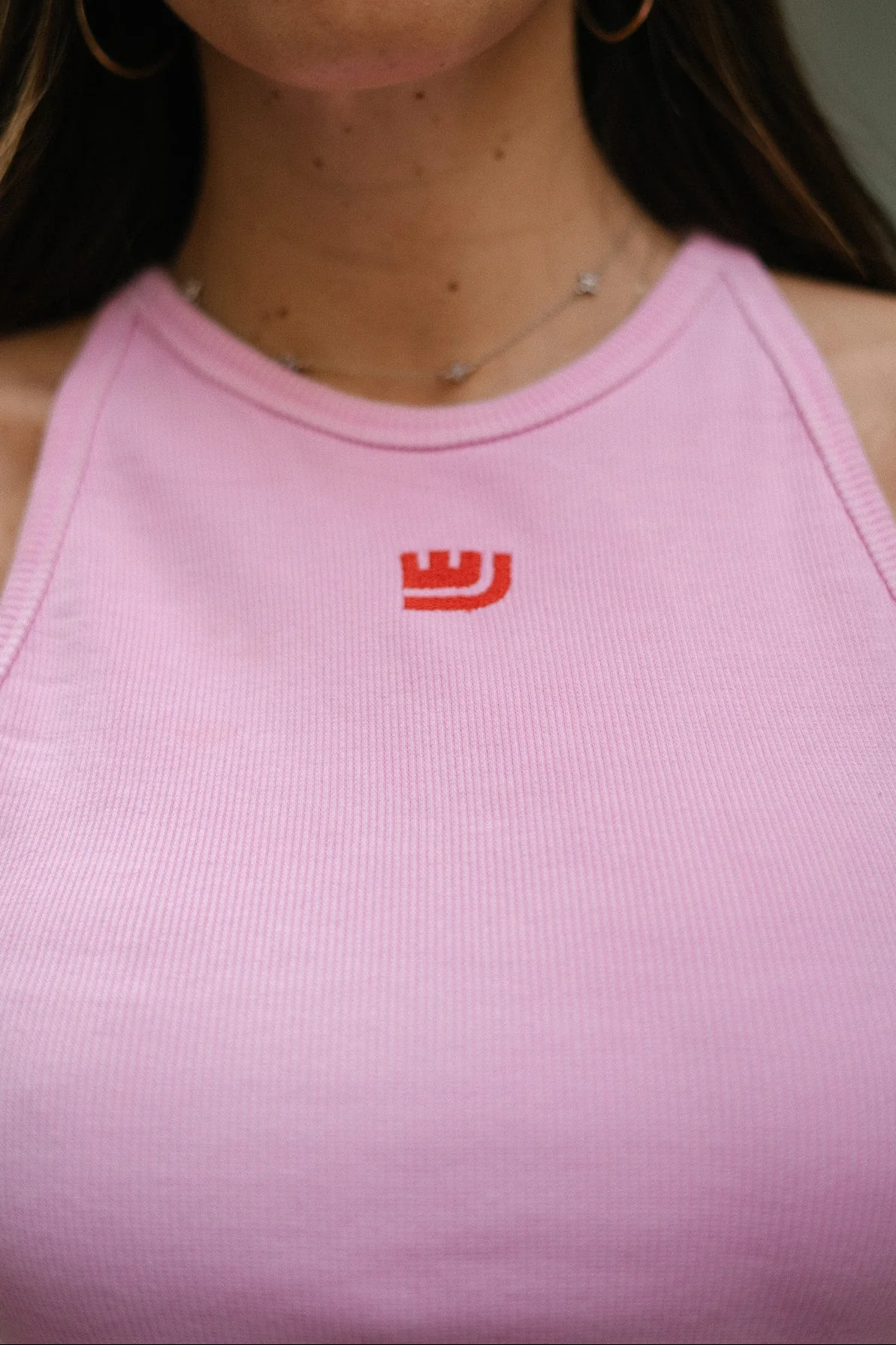HALTER TANK TOP - PINK - Image 5