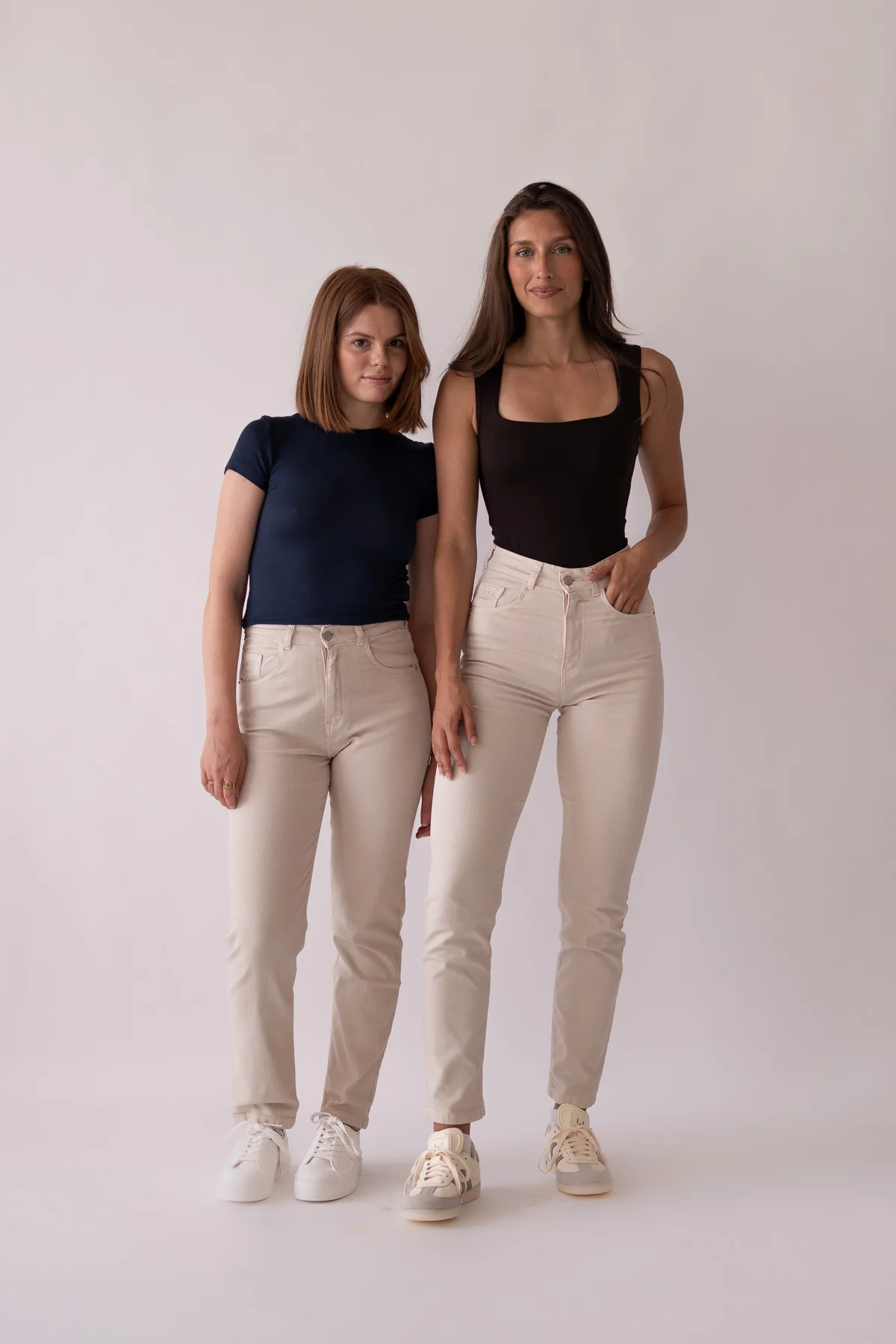 MOM TALL HIGH RISE - BEIGE - Image 3