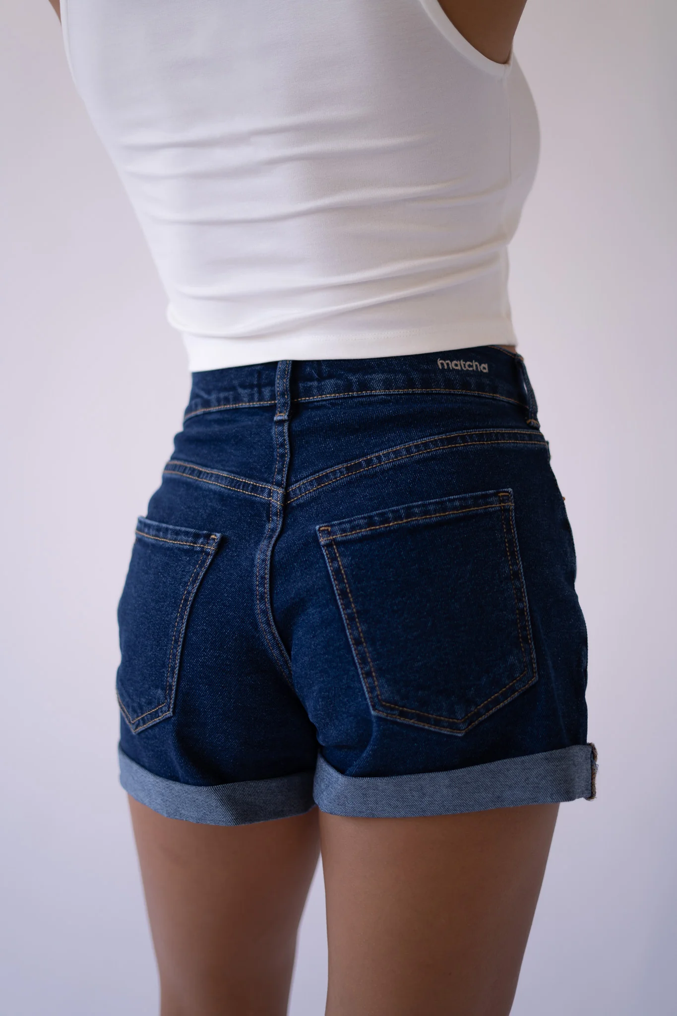 SHORTS ROLL UP - DARK BLUE - Image 5