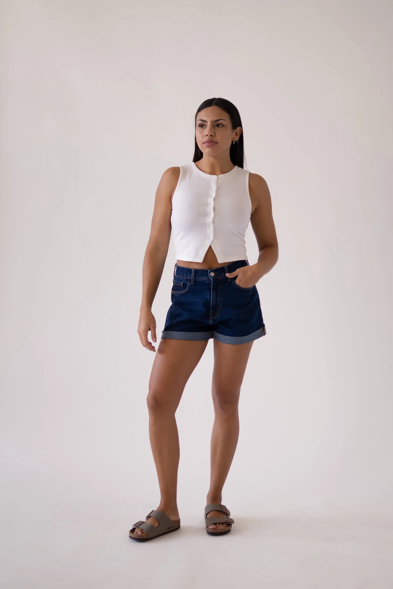 SHORTS ROLL UP - DARK BLUE - Image 8