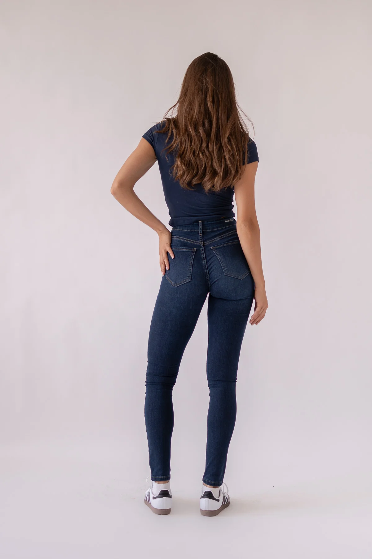 SKINNY TALL HIGH RISE - DARK BLUE - Image 3