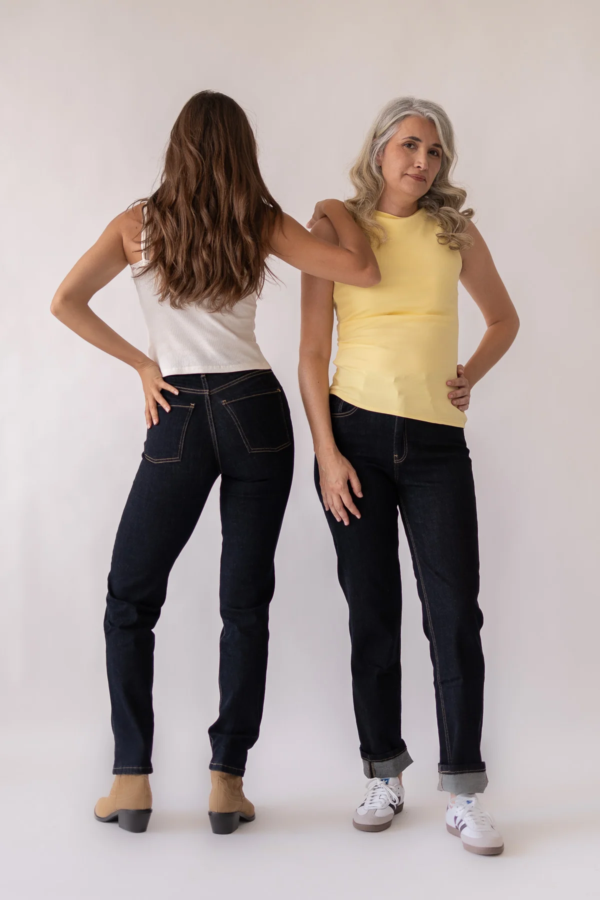 STRAIGHT HIGH RISE - RAW DENIM - Image 6