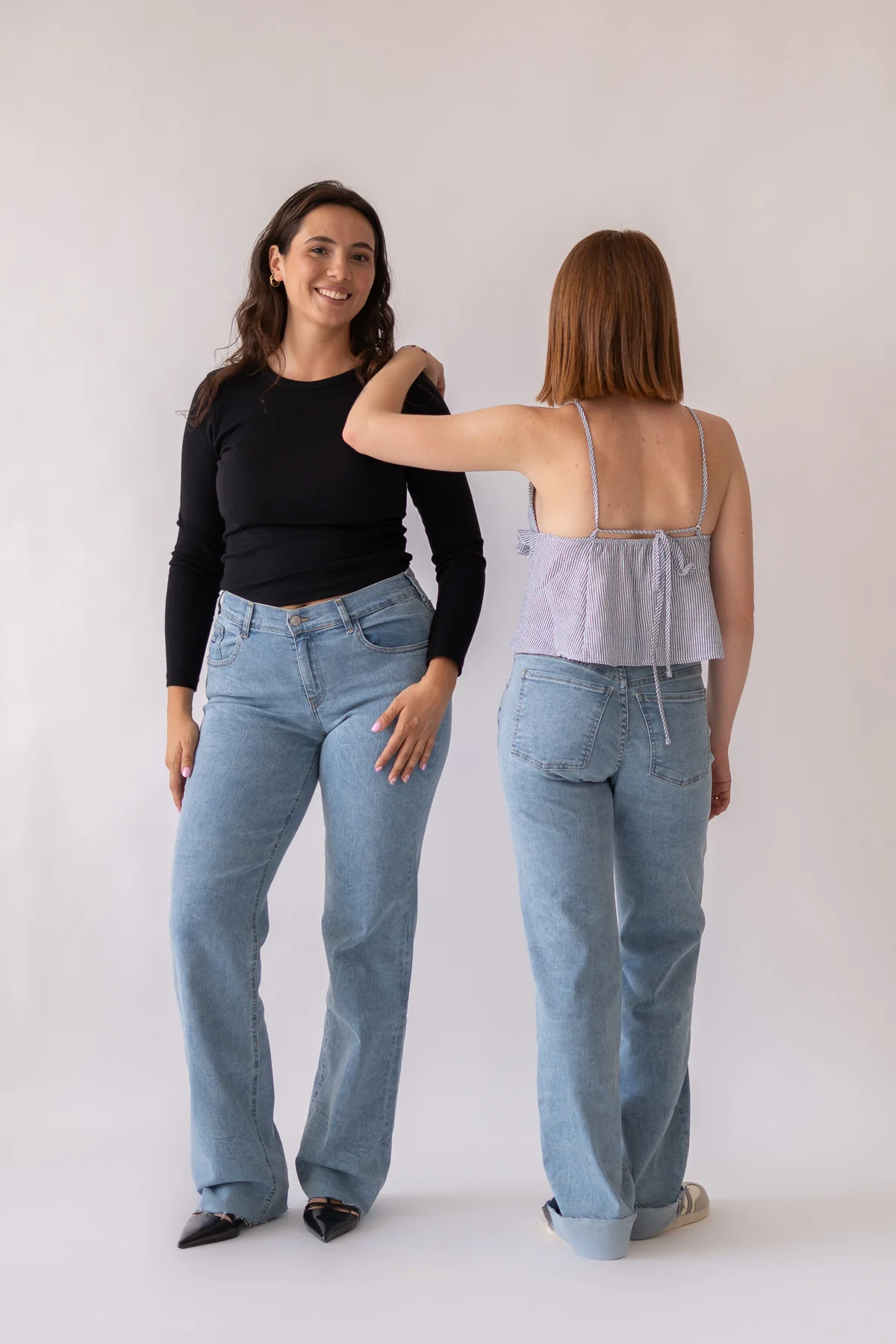 WIDELEG MID RISE - LIGHT BLUE - Image 3