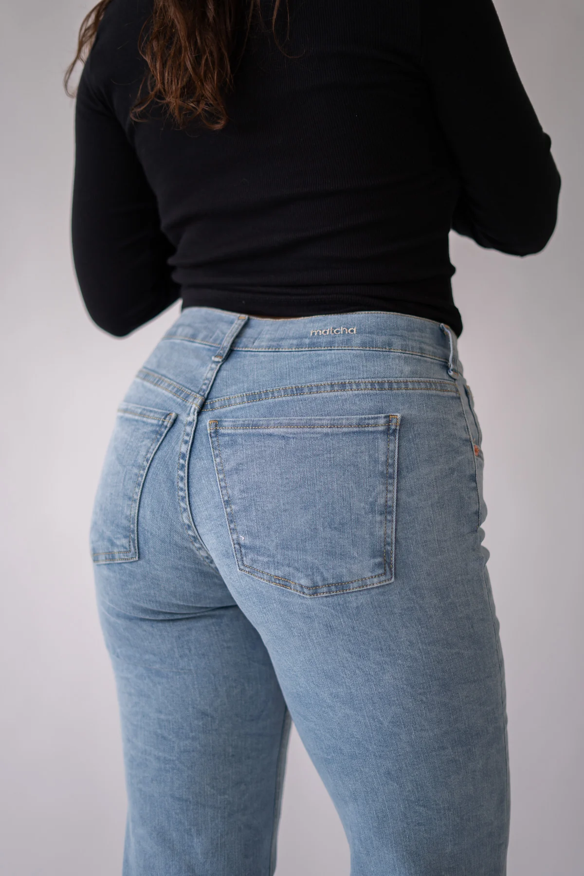 WIDELEG MID RISE - LIGHT BLUE - Image 5