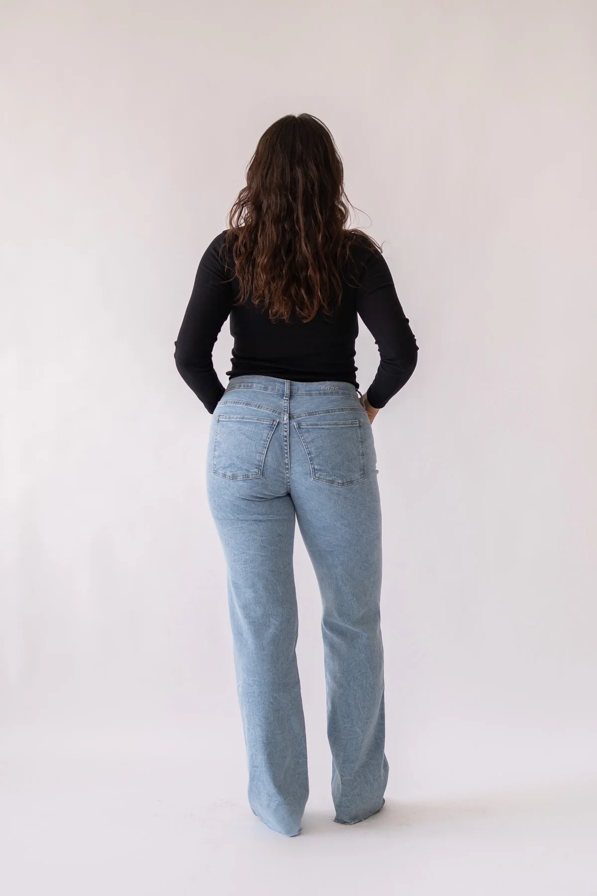 WIDELEG MID RISE - LIGHT BLUE - Image 7